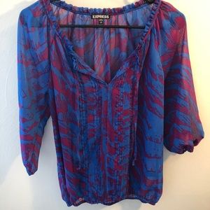 Women’s Express Printed Top